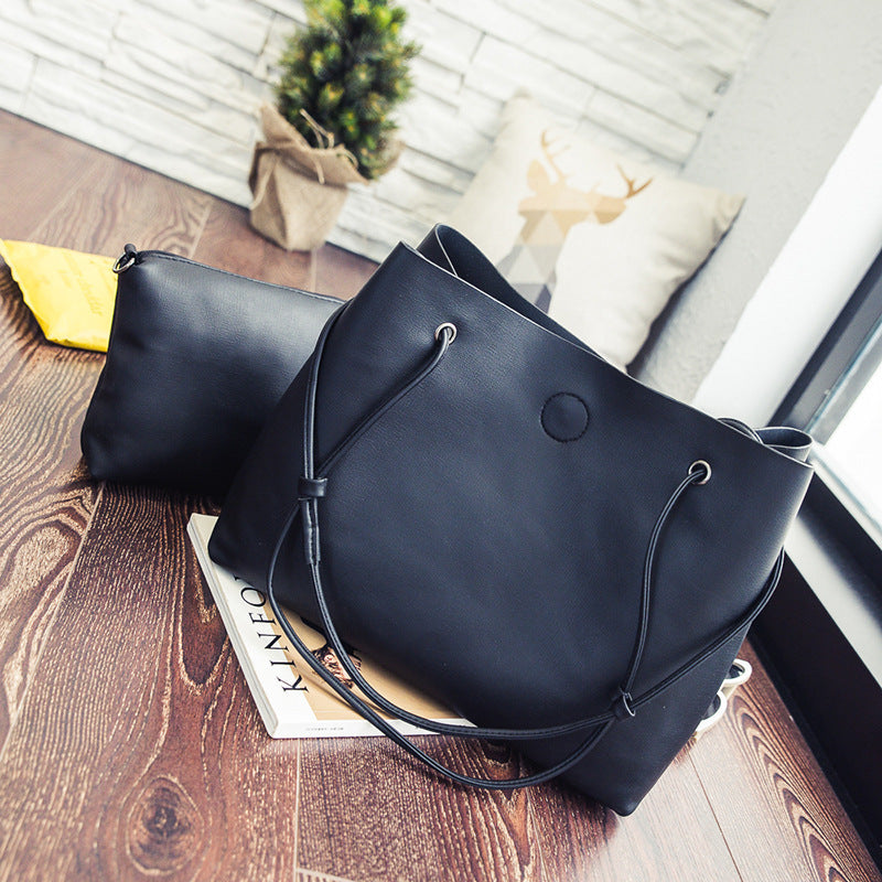 new fashion female bag mother and child bag ink color shoulder bag simple messenger bag