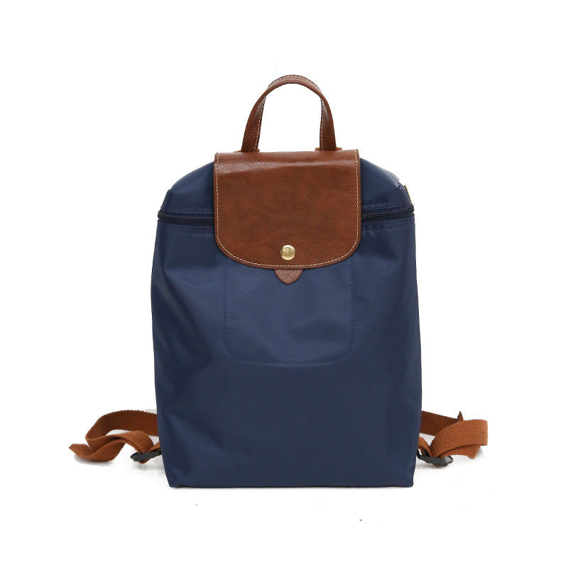 high school student campus forest backpack