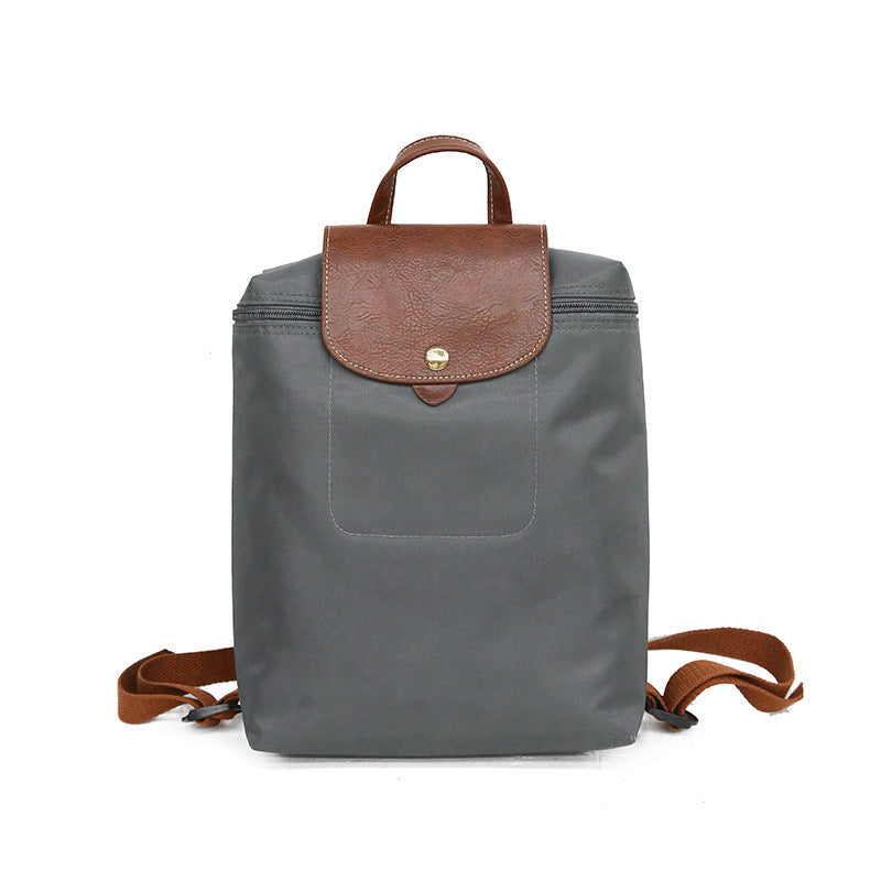 high school student campus forest backpack