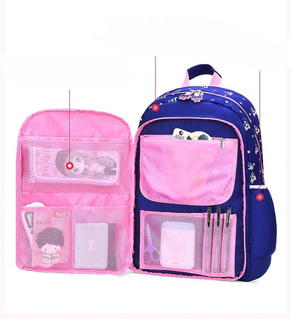 waterproof and breathable backpack for elementary and middle school students