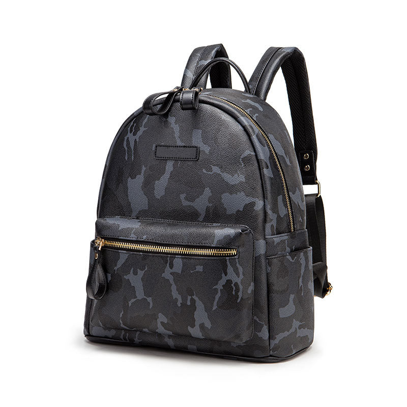 trendy student couple backpack mens fashion casual personality street camouflage schoolbag women