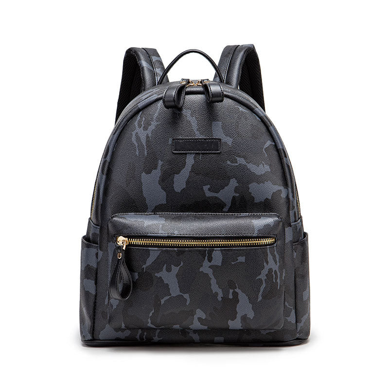 trendy student couple backpack mens fashion casual personality street camouflage schoolbag women