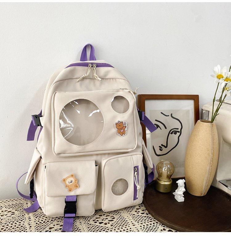 korean version of the mori department college style high school college student backpack junior high school birthday department