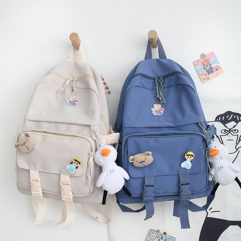 harajuku ulzzang high school student large capacity backpack female casual college style trendy backpack