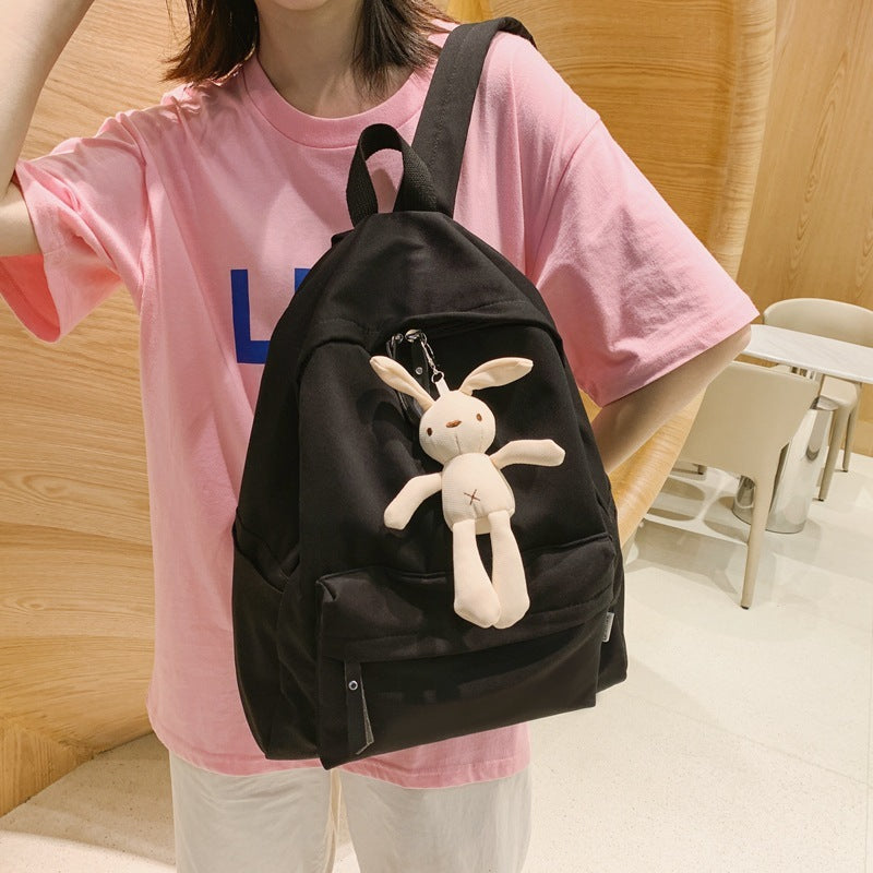 new backpack female male korean harajuku ulzzang all match casual backpack junior high school student schoolbag