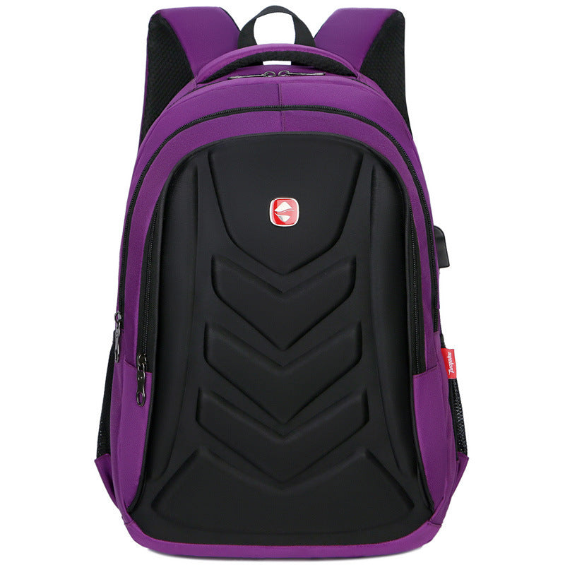 college student hard shell computer backpack