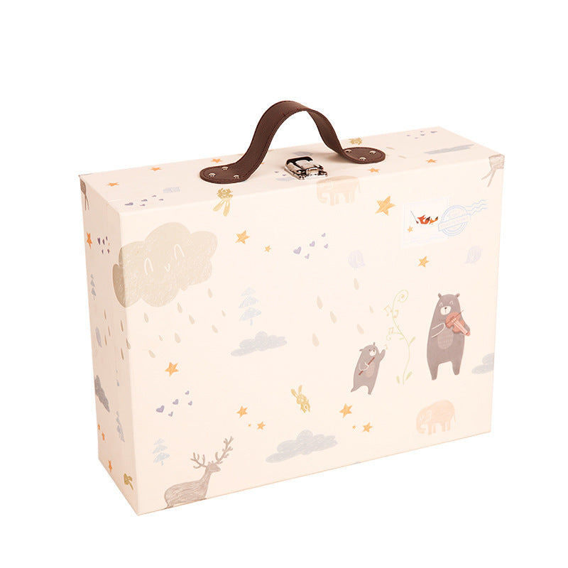 fantasy forest newborn suitcase