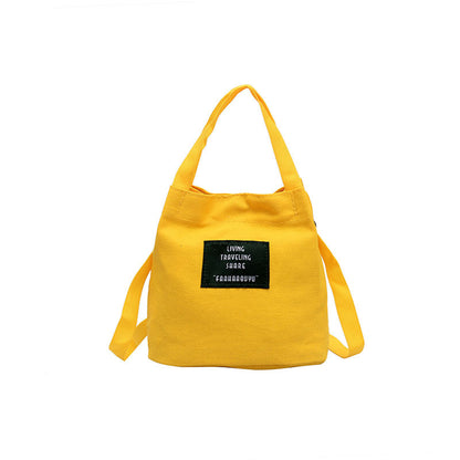 Autumn And Winter New Simple Mini Single Shoulder Canvas Bag Female New Mori Retro Small Fresh Messenger Bag