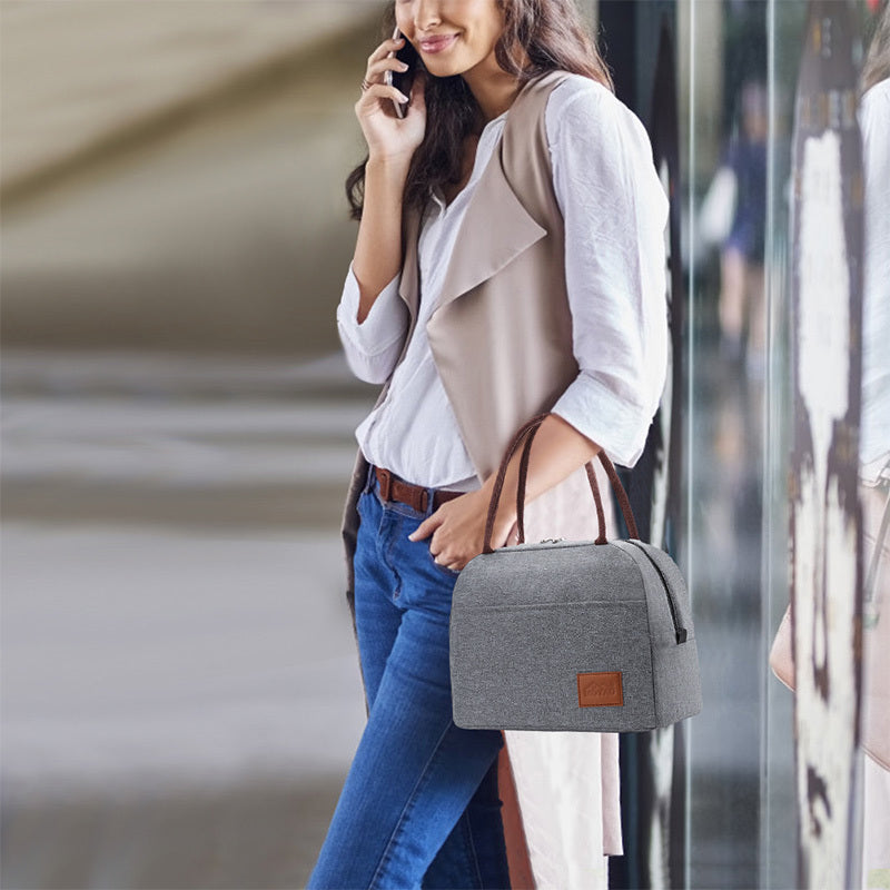 lunch box handbag aluminum rice thickened with rice bag lunch box hand foil bag lunch bag large insulation bag