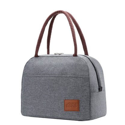 lunch box handbag aluminum rice thickened with rice bag lunch box hand foil bag lunch bag large insulation bag