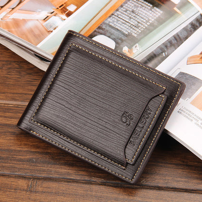 european and american casual multi card mens wallet