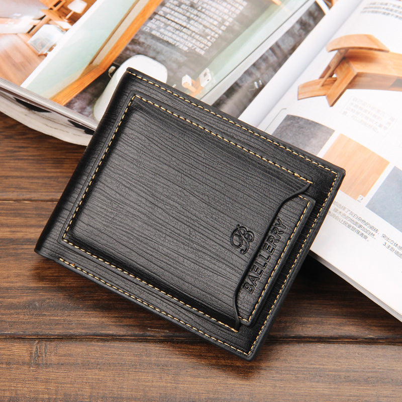 european and american casual multi card mens wallet