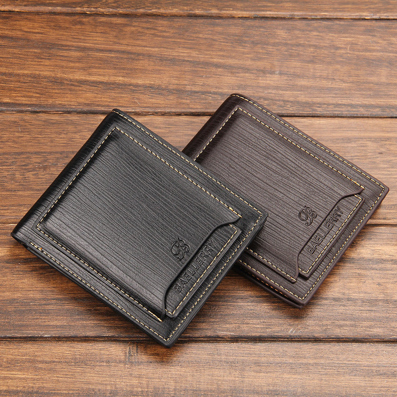 european and american casual multi card mens wallet