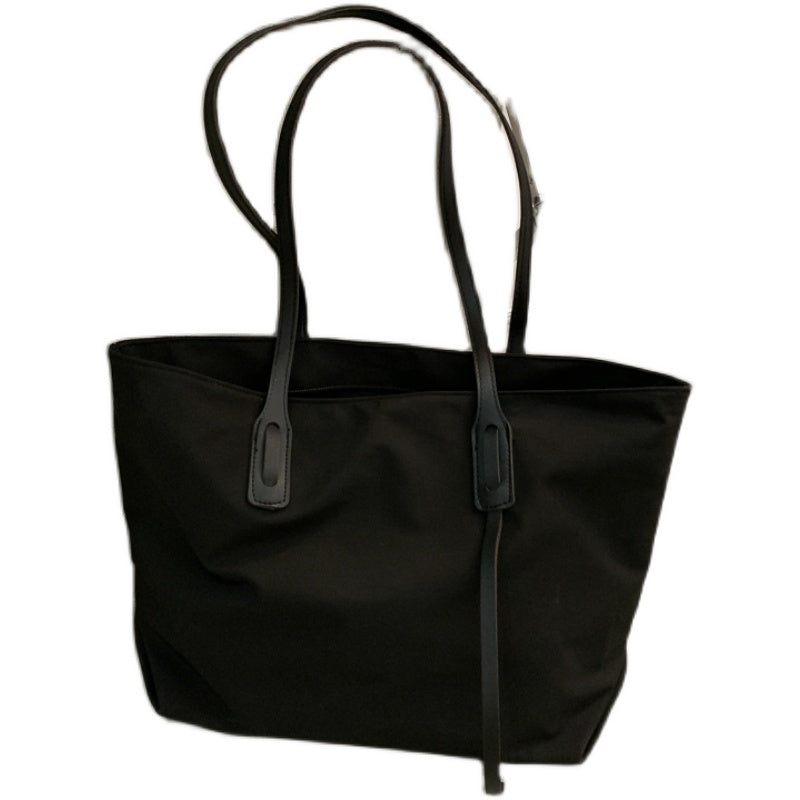 all match large capacity tote bag simple one shoulder tote bag