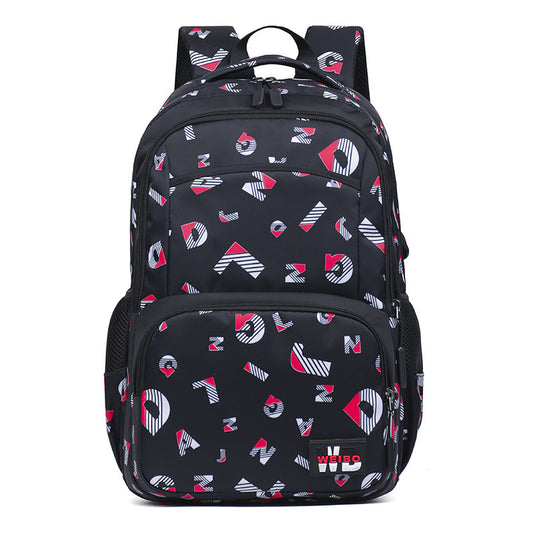 simple junior high school student schoolbag for elementary school students