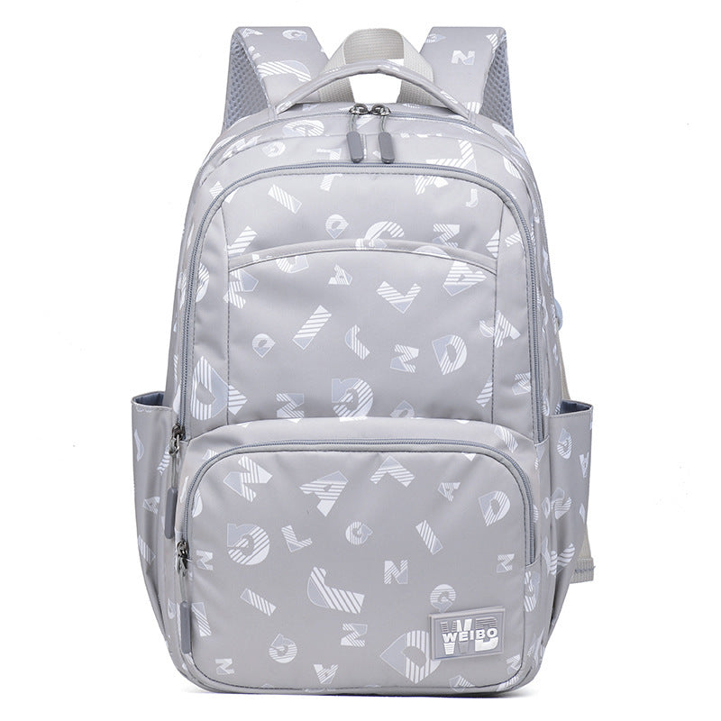 simple junior high school student schoolbag for elementary school students