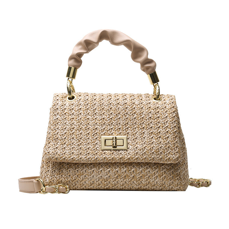 Fashion Fold Handbag Bag Woven Straw Bag Popular Holiday Beach Bag Fashion fold handbag bag woven straw bag popular holiday beach bag