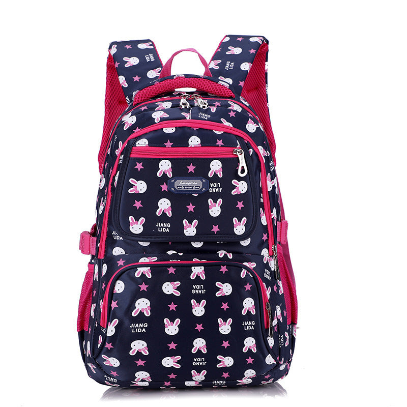 student children cute rabbit oxford cloth school bag female elementary school fashion korean backpack