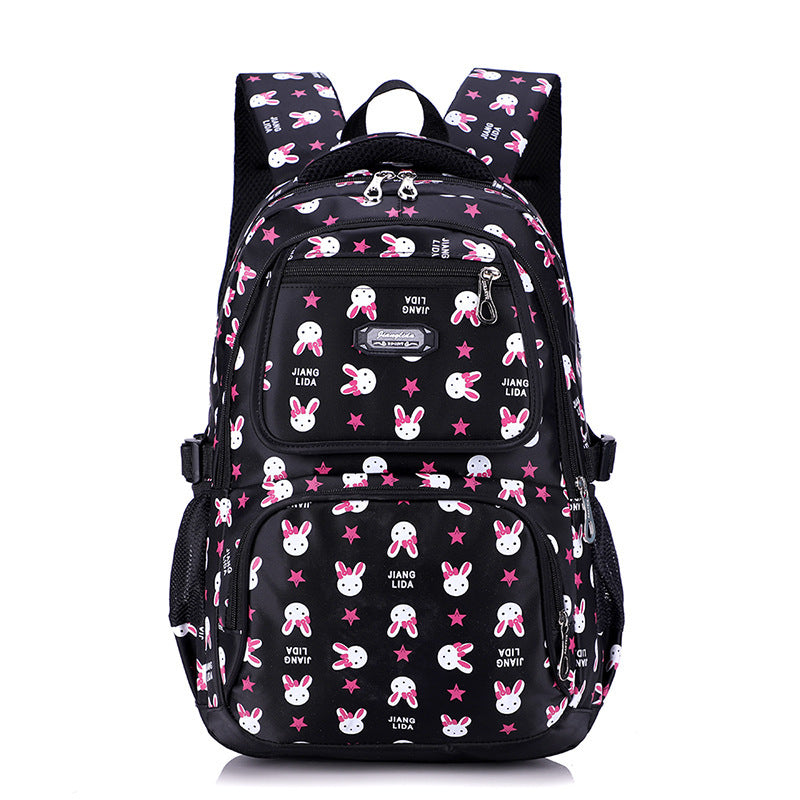 student children cute rabbit oxford cloth school bag female elementary school fashion korean backpack