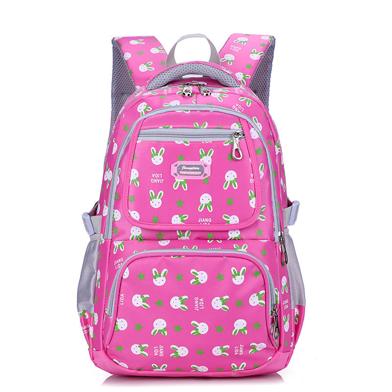 student children cute rabbit oxford cloth school bag female elementary school fashion korean backpack