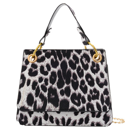 High Sense Fashion Trendy Net Red Leopard Print Handbag
