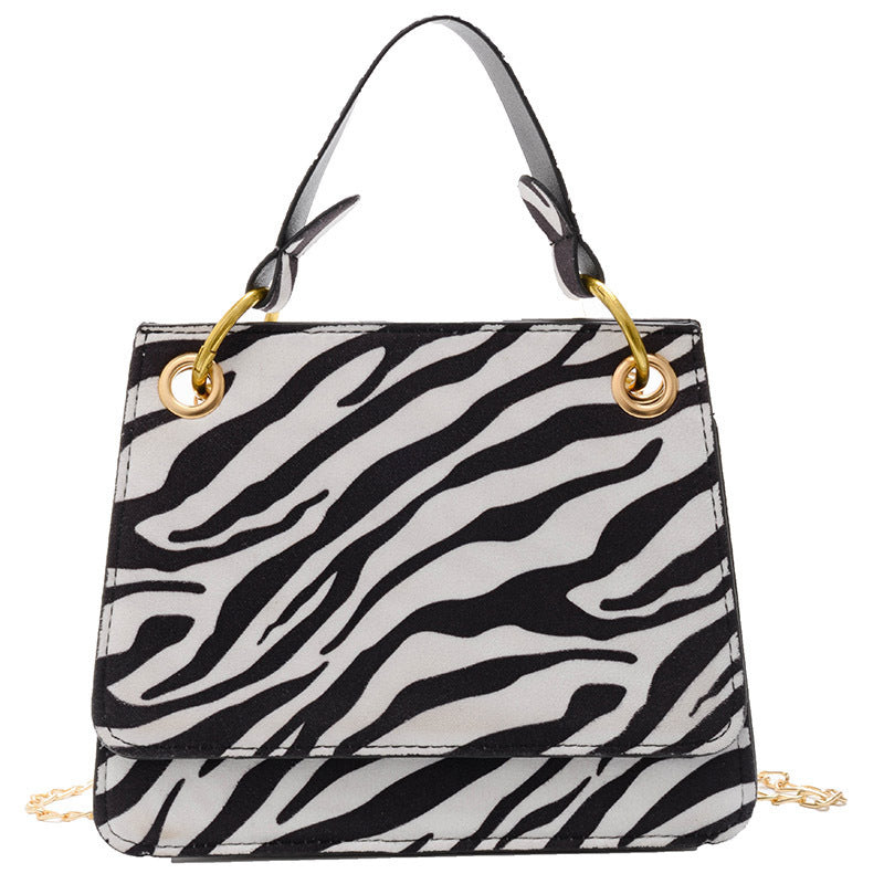 High Sense Fashion Trendy Net Red Leopard Print Handbag