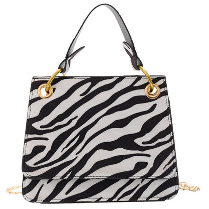 High Sense Fashion Trendy Net Red Leopard Print Handbag