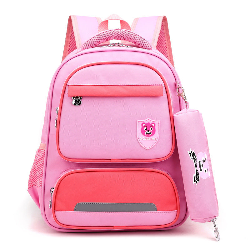 korean version of the second grade childrens primary school schoolbag cartoon girl spring outing backpack small school student small schoolbag girl