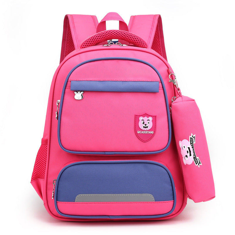 korean version of the second grade childrens primary school schoolbag cartoon girl spring outing backpack small school student small schoolbag girl