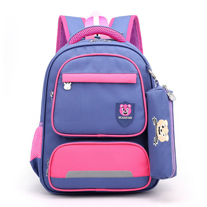 korean version of the second grade childrens primary school schoolbag cartoon girl spring outing backpack small school student small schoolbag girl