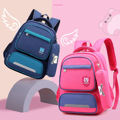 korean version of the second grade childrens primary school schoolbag cartoon girl spring outing backpack small school student small schoolbag girl