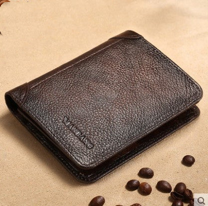 mens multifunctional leather wallet