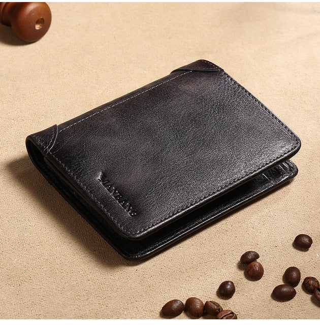 mens multifunctional leather wallet