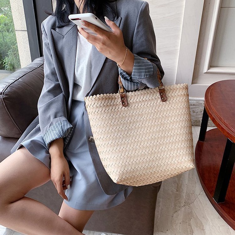 straw bag new bag large capacity beach handbag