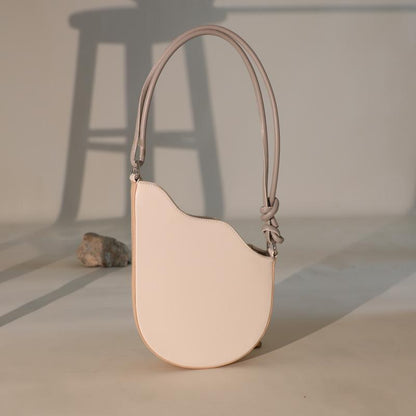 bags niche design new semi circular saddle bag personality wave shaped single shoulder armpit bag