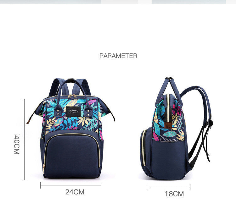 multifunctional mother bag baby bag baby bottle diaper backpack