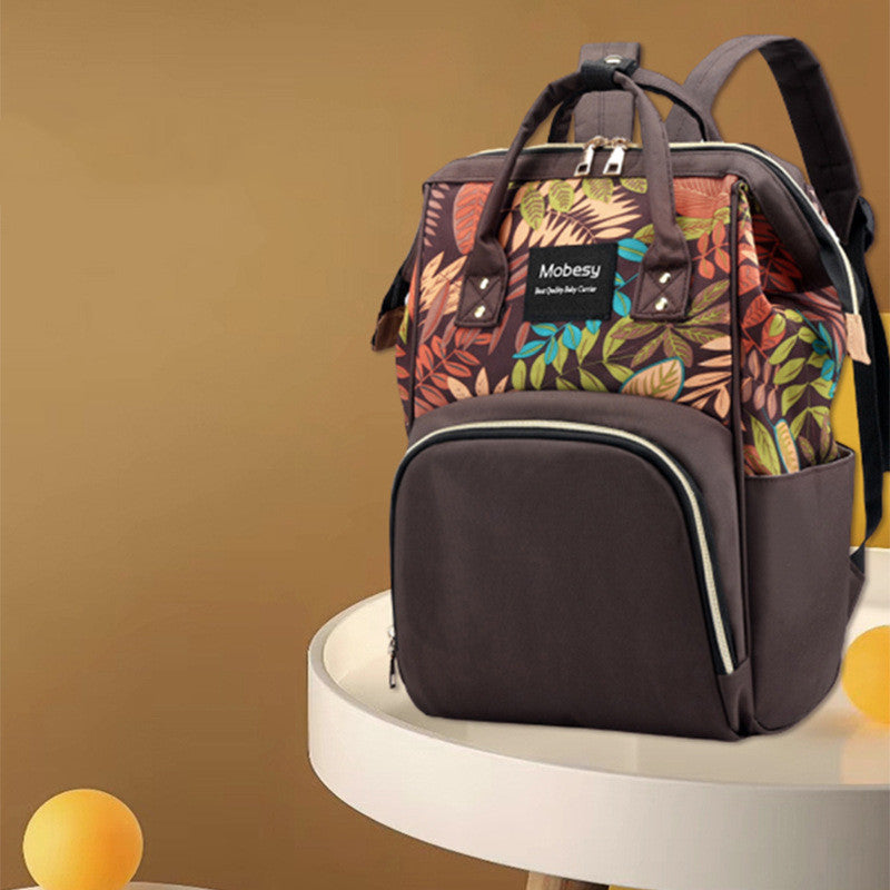 multifunctional mother bag baby bag baby bottle diaper backpack