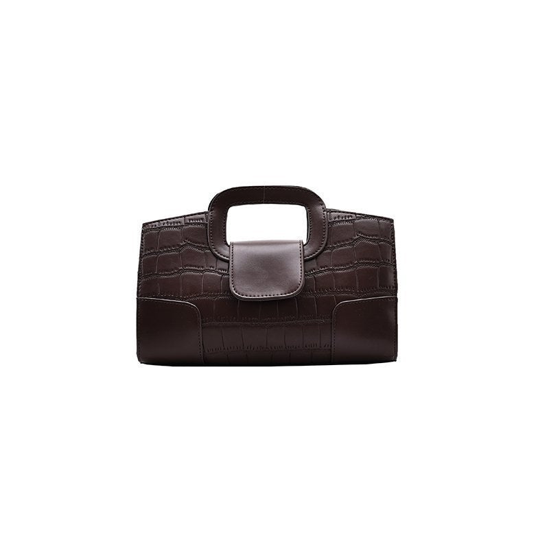 Atmospheric One-Shoulder Diagonal Handbag