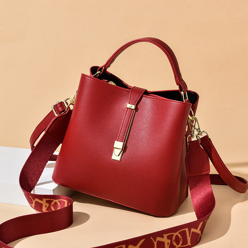 womens bucket bag shoulder bag messenger bag