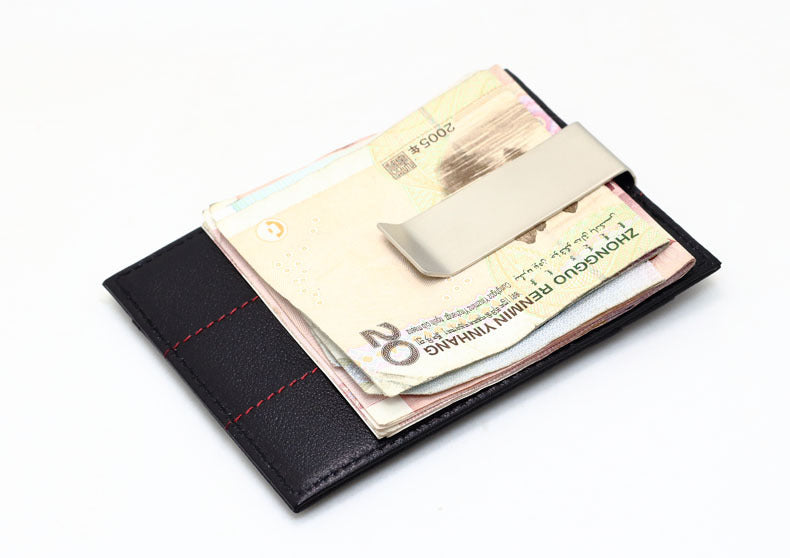 leather wallet small card bag card holder drivers license folder wallet send shielding nfc anti theft brush rfid anti flash payment small card holder