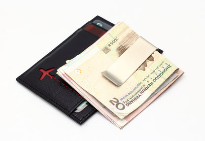 leather wallet small card bag card holder drivers license folder wallet send shielding nfc anti theft brush rfid anti flash payment small card holder