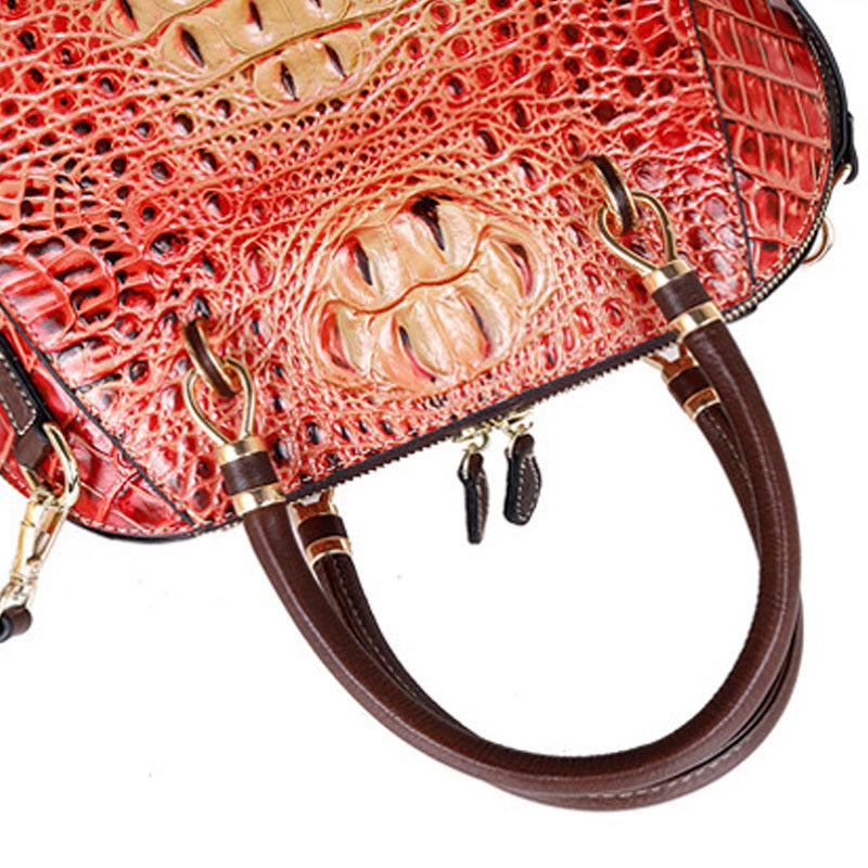 Fashion Top Layer Cowhide Single-Shoulder Messenger Bag