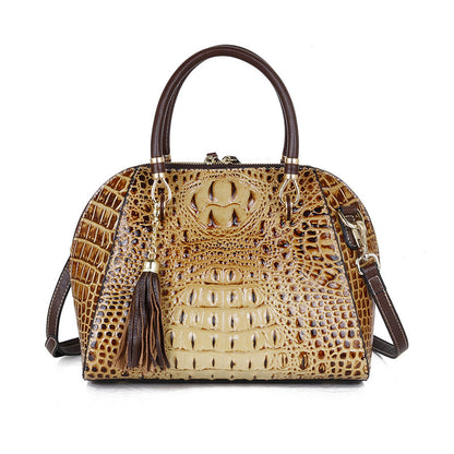 Fashion Top Layer Cowhide Single-Shoulder Messenger Bag