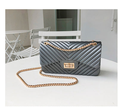 V-chain One Shoulder Messenger Bag Mini