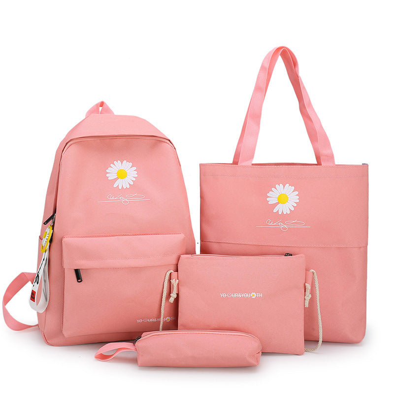 the new middle school student schoolbag girl korean style small