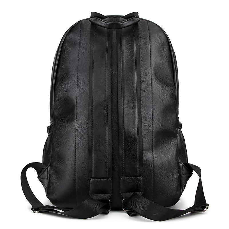 new bag simulation leather backpack soft leather large capacity fashion backpack backpack casual simple one shoulder