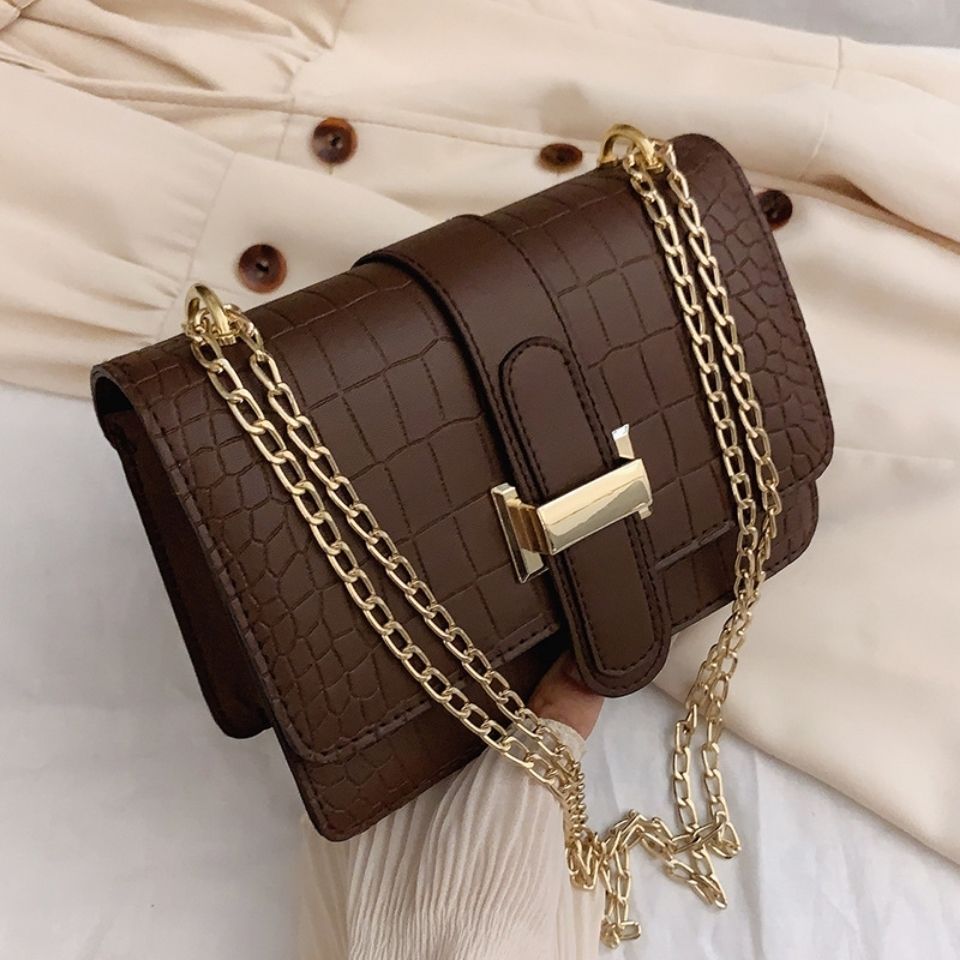casual retro mini shoulder bag retro chain shoulder bag
