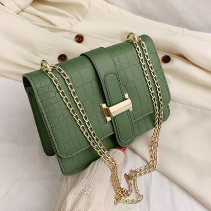 casual retro mini shoulder bag retro chain shoulder bag