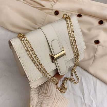 casual retro mini shoulder bag retro chain shoulder bag