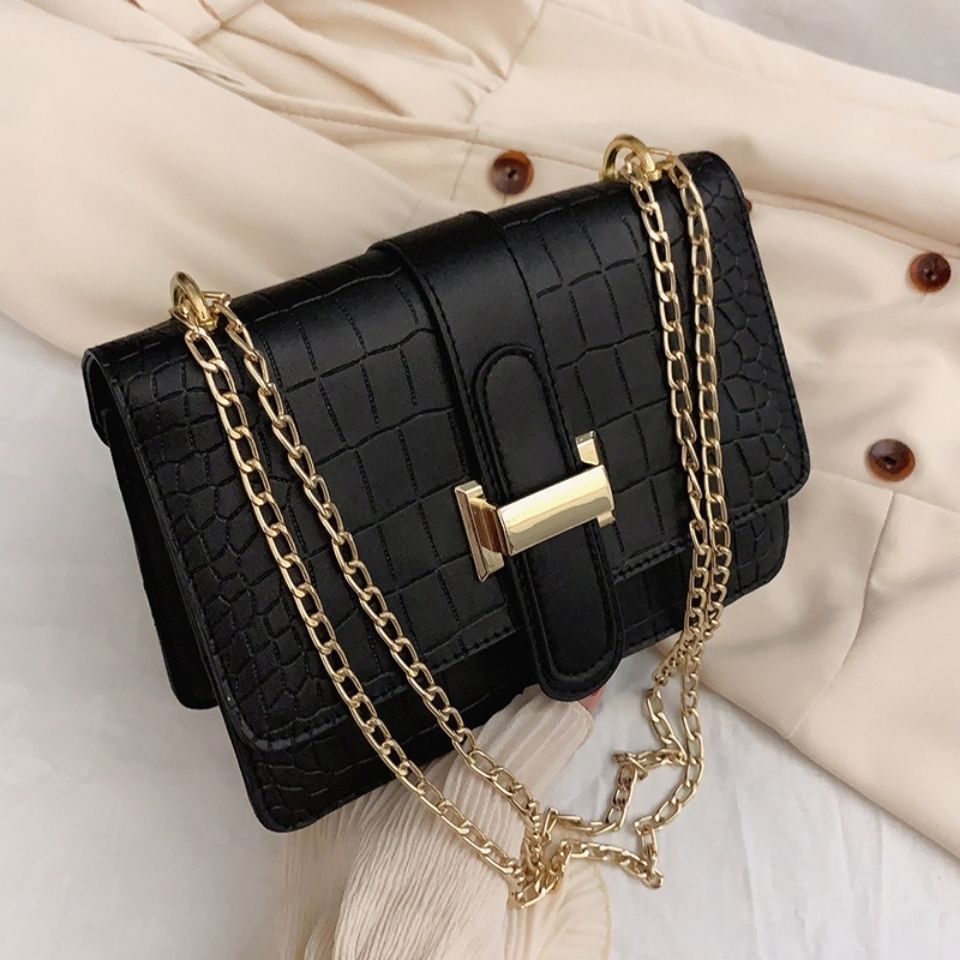 casual retro mini shoulder bag retro chain shoulder bag